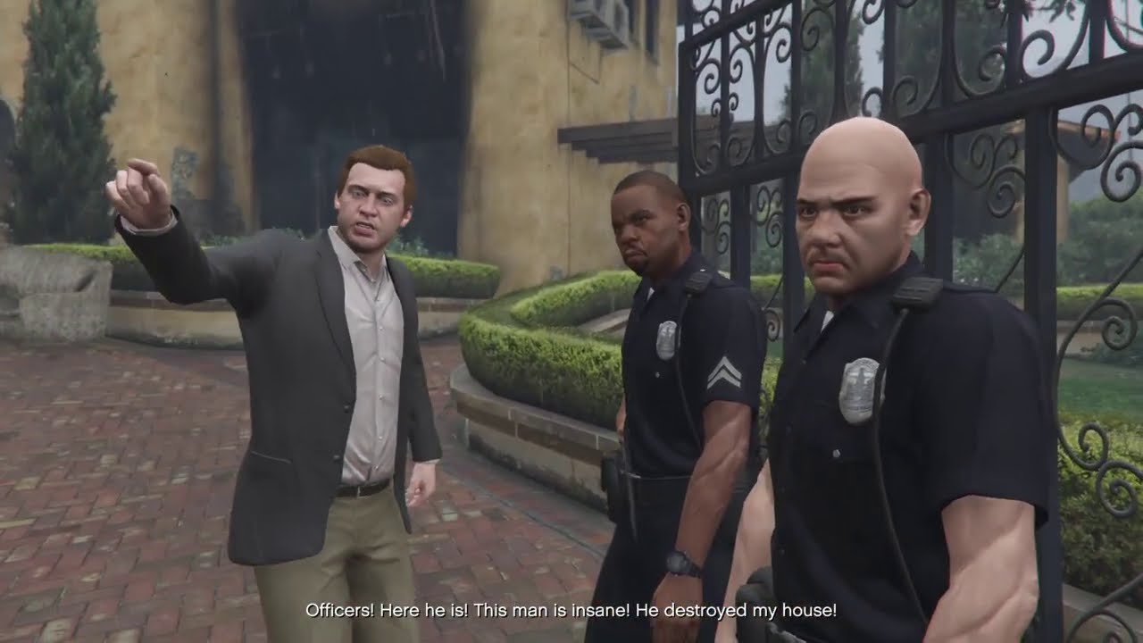 GTA V - Breach Of Contract (100% Completion)