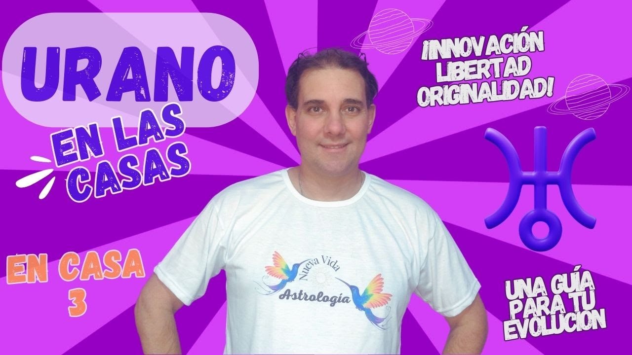Urano en la CASA 3 de la Carta Natal -Libera tus pensamientos #viralvideo #astrologia #energia