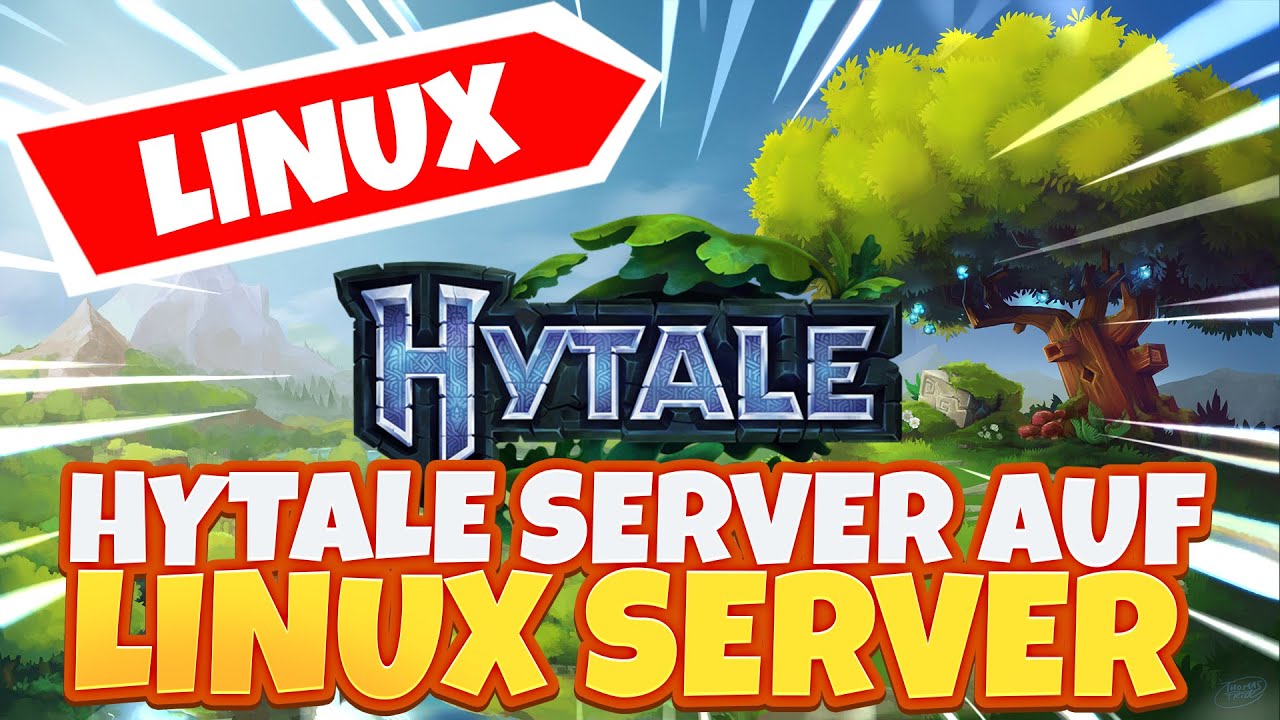 Hytale SERVER ERSTELLEN auf Linux Server | Hytale Server auf vserver | Hytale auf Linux Rootserver