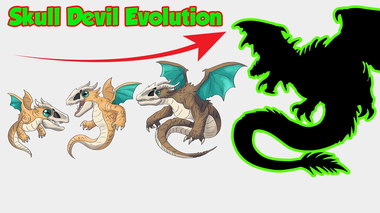 Skull Devil as 18 types grow up evolution part 1 | Monterverse Fanart | Maxxive Jumpo