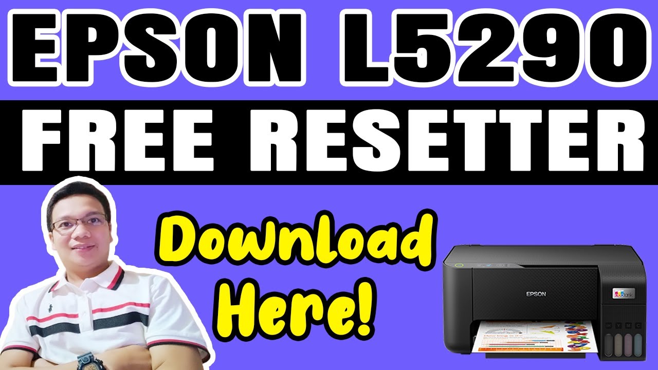 HOW TO RESET EPSON L5290 || EPSON RESET