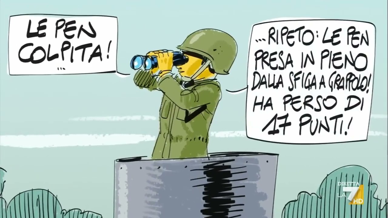 Il cartoon del Genio Makkox: 