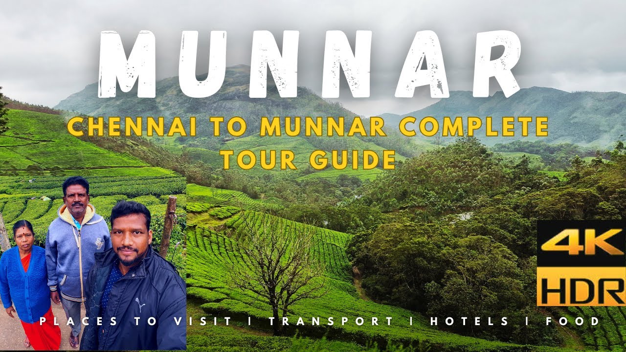😍CHENNAI to MUNNAR🏞by train&bus |(சென்னை-மூணார்)3 days | budget stay&cab | family vlog |2025 | day-1