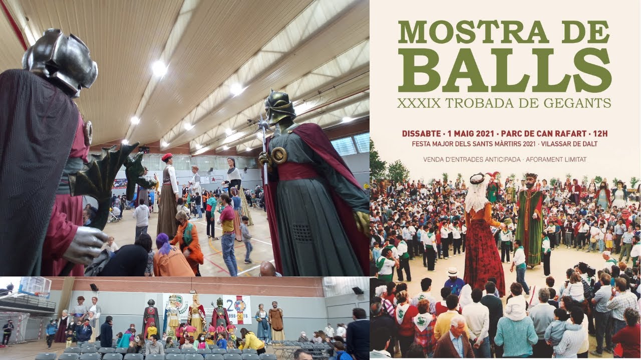 XXXIX Trobada de gegants de Vilassar de Dalt - Mostra de balls (1/5/2021)