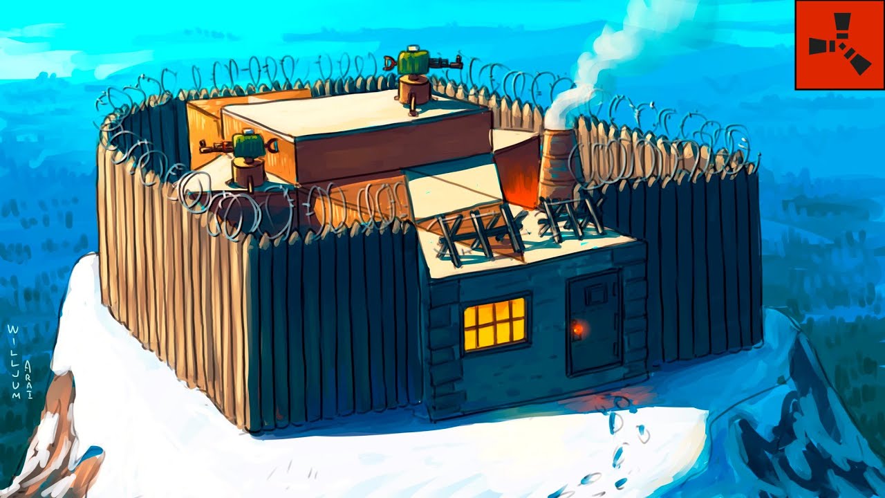 I Built the most efficient Solo Fortress in Rust