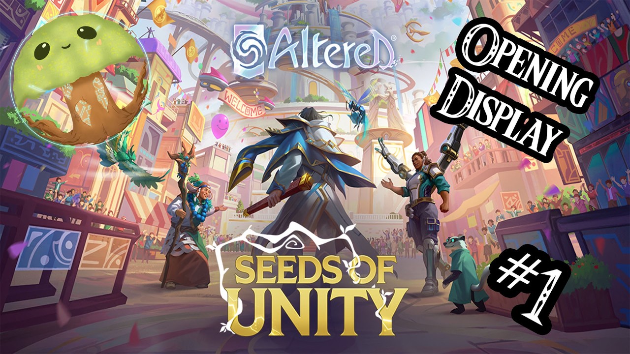 UNBOXING DISPLAY ALTERED - Les graînes de l'unité #1 🌱
