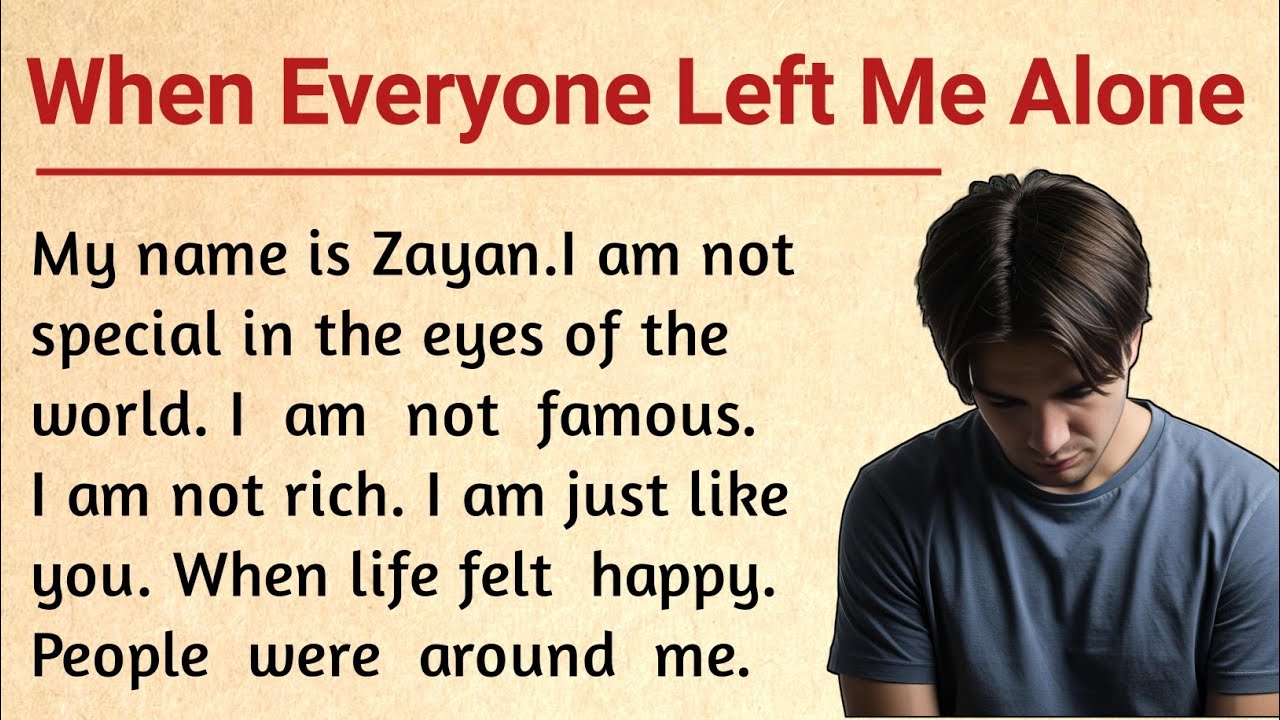 Learn English Through Story || Emotional Story in Easy English || Daily Helpful Sentences 