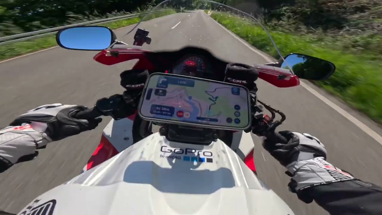 (4K) Honda CBR1000RR in the Eifel (RAW) Part 3