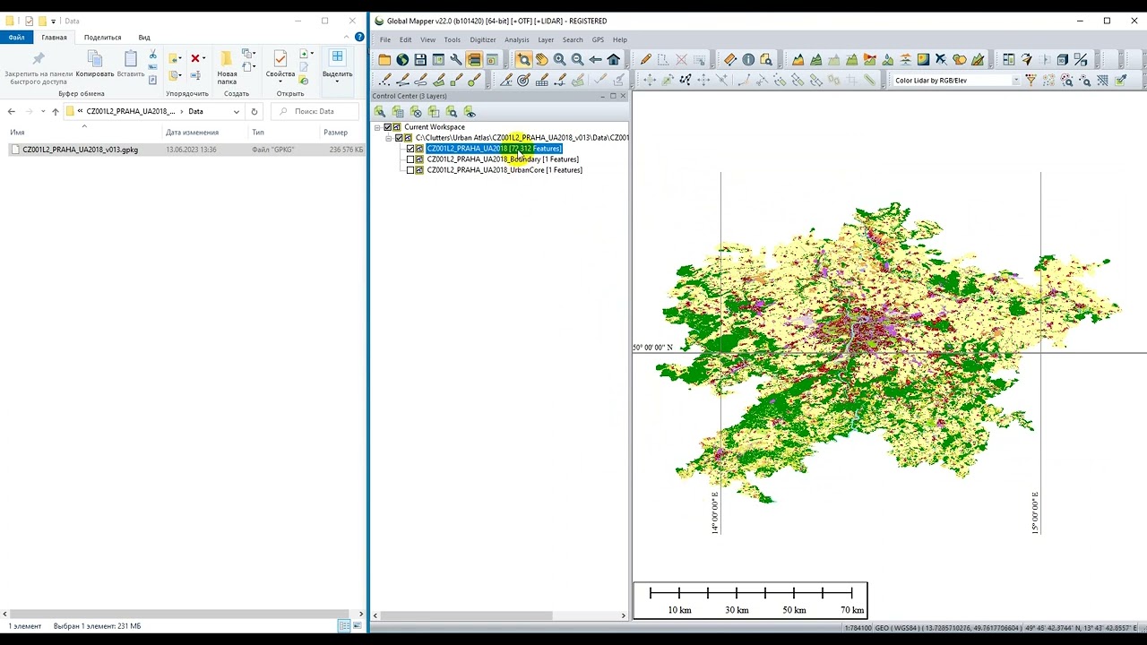 How to make custom clutter from Urban Atlas for RadioPlanner 3