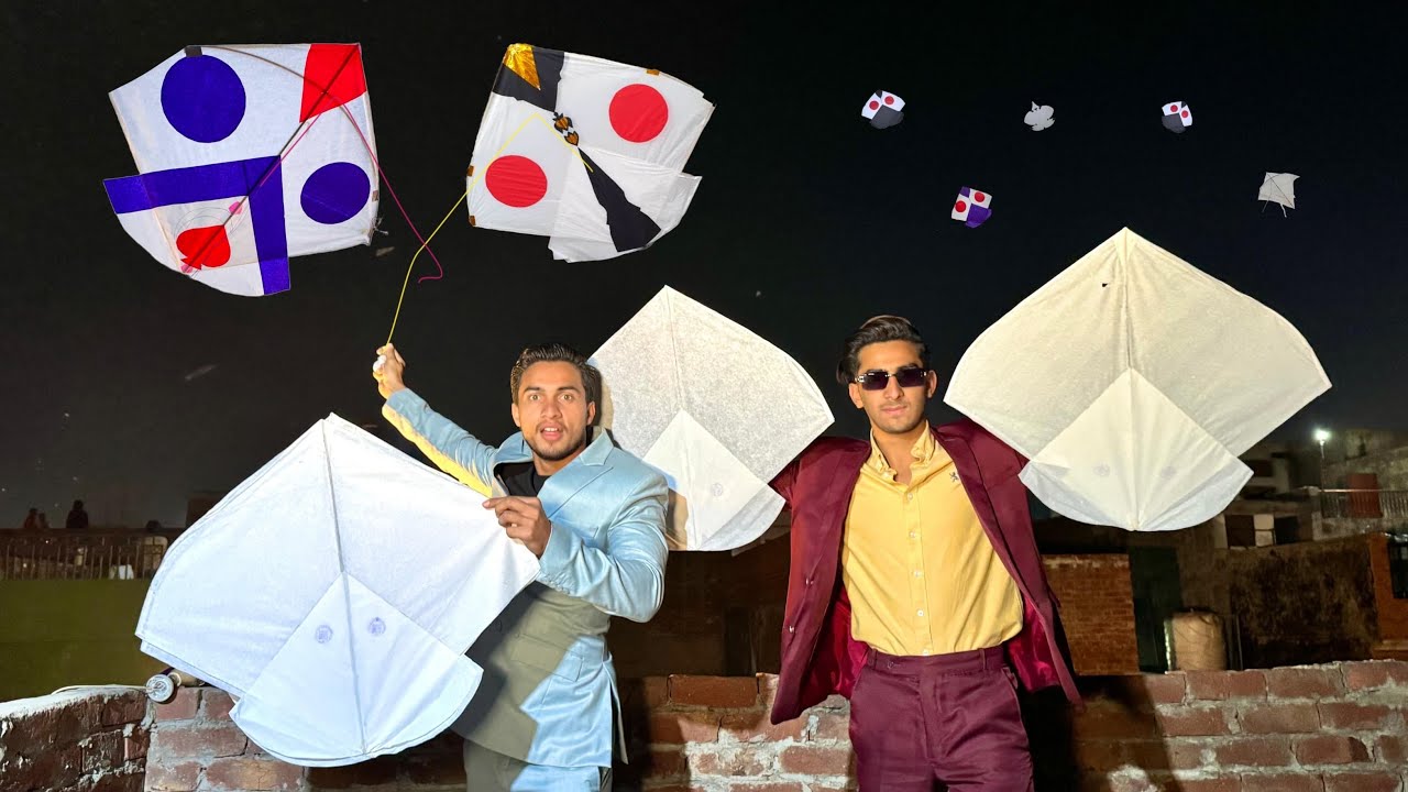 1000(Rs) Kite  Fight Challenge Nasir Or Abubaker 😱￼