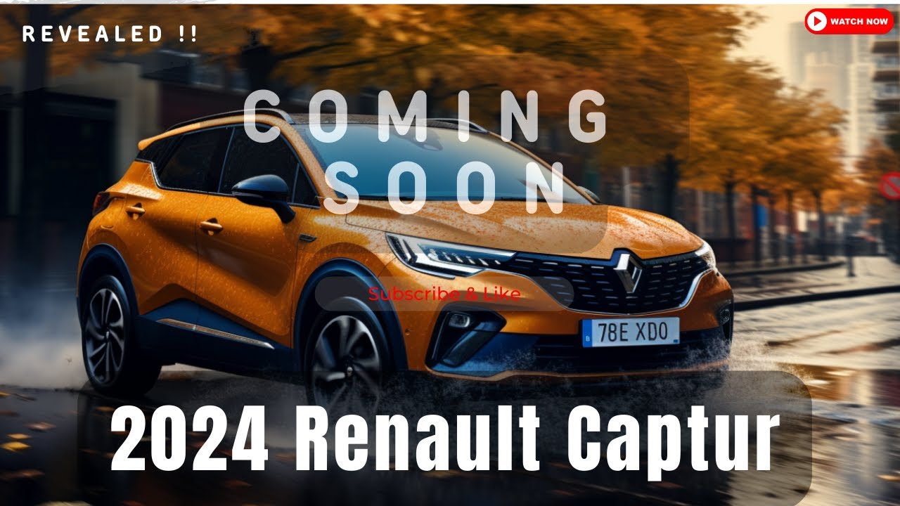 Renault Captur 2024 &ndash; przedstawiamy małego SUV-a nowej generacji !!