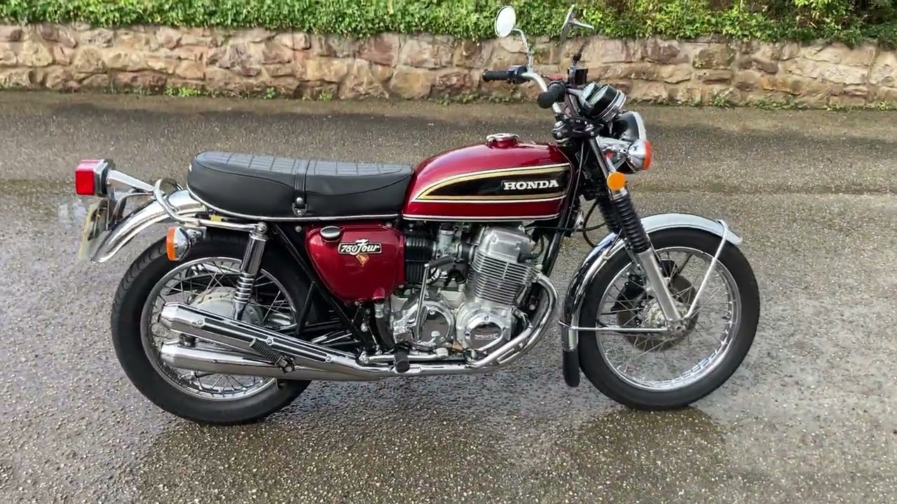 *FOR SALE* 1976 Honda CB750 Four, 3485 miles - WALKAROUND