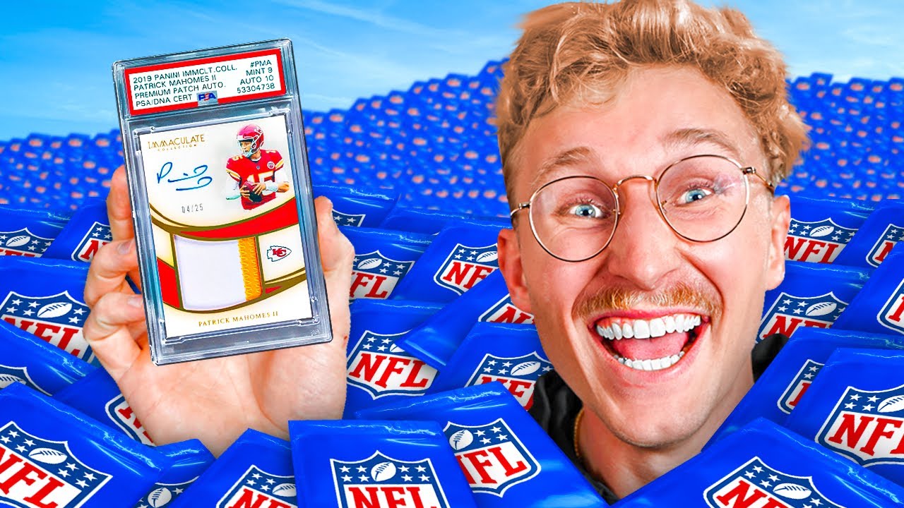 I Opened a $50,000 NFL Trading Card Mystery Box!