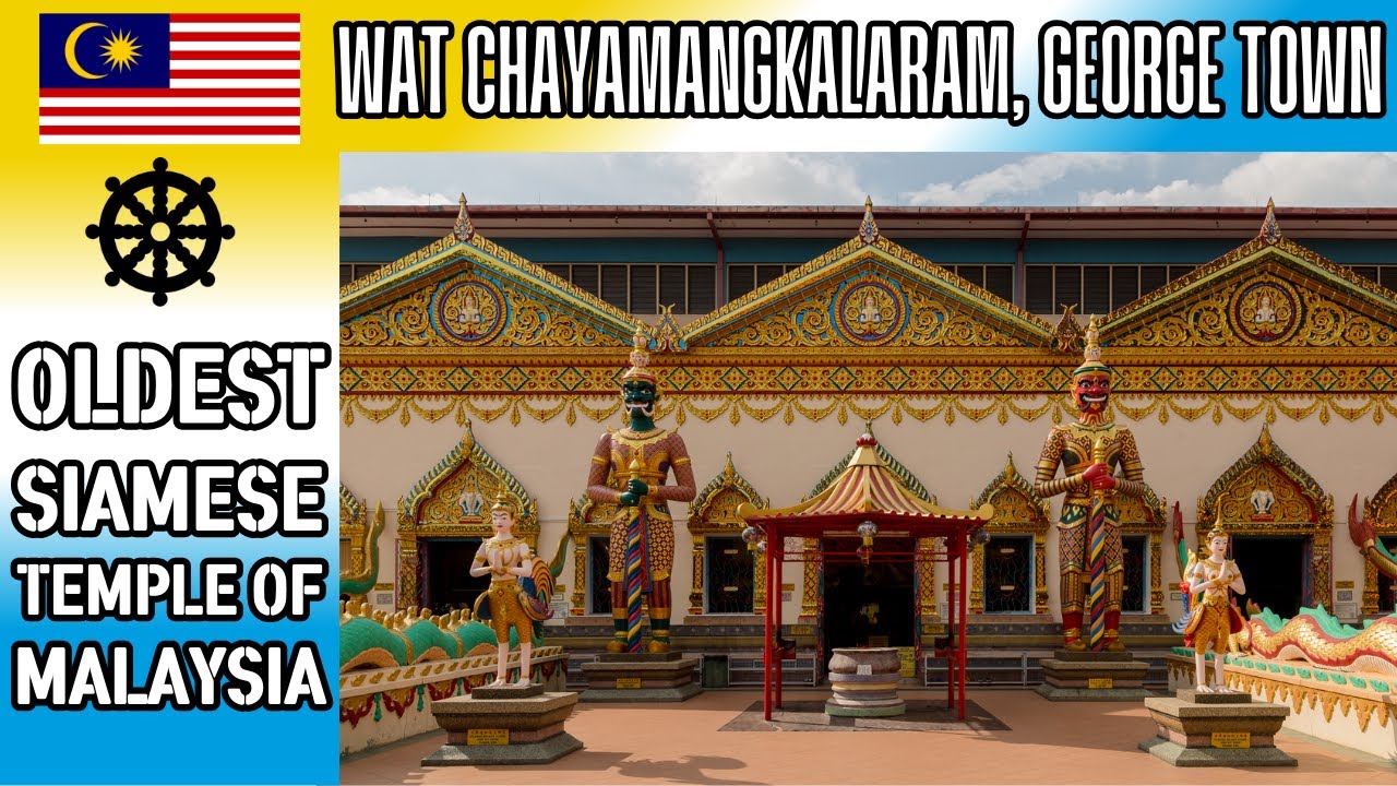 Wat Chayamangkalaram, George Town (Penang), Malaysia - Stunning 32m Reclining Buddha Statue