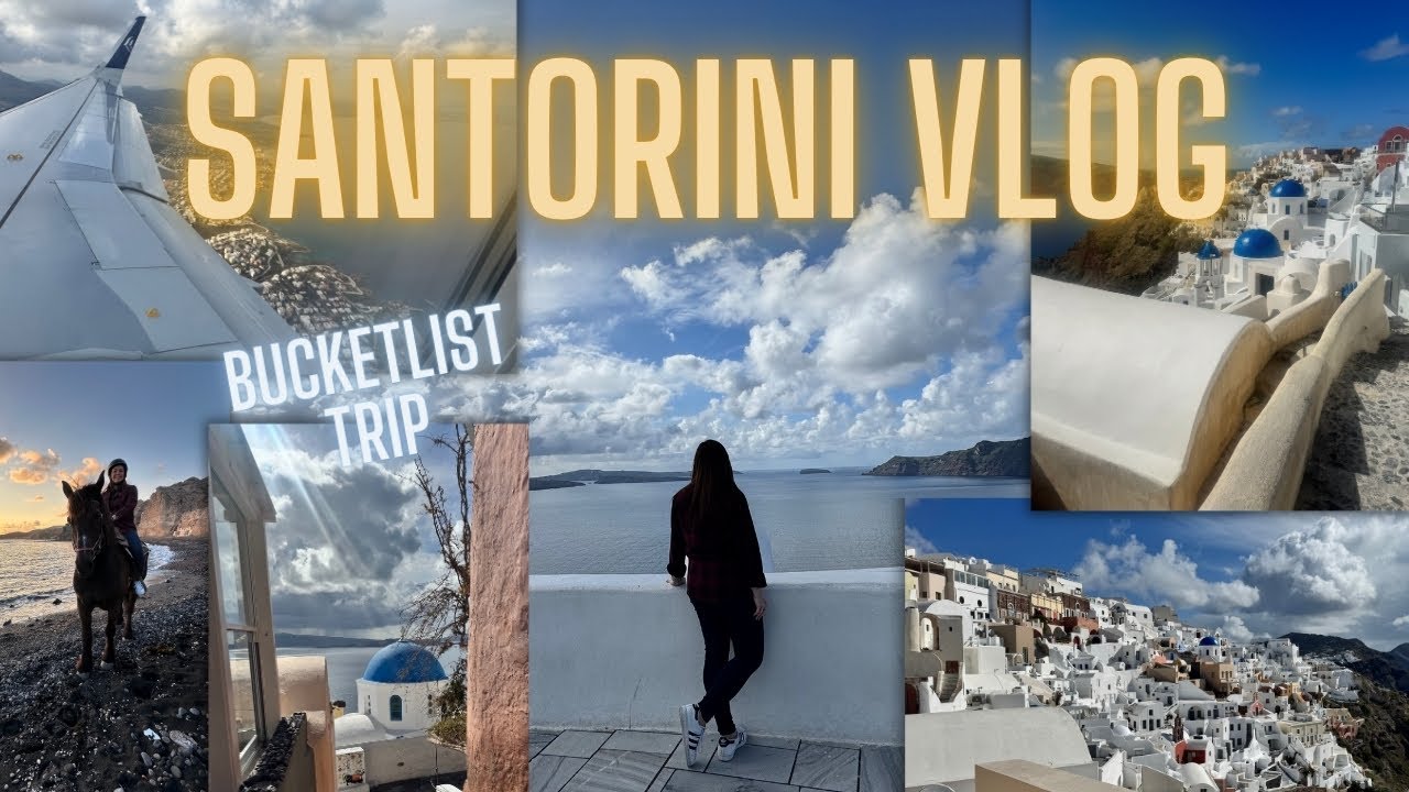 I Spent 3 Days in Santorini and This Happened 🌊✨