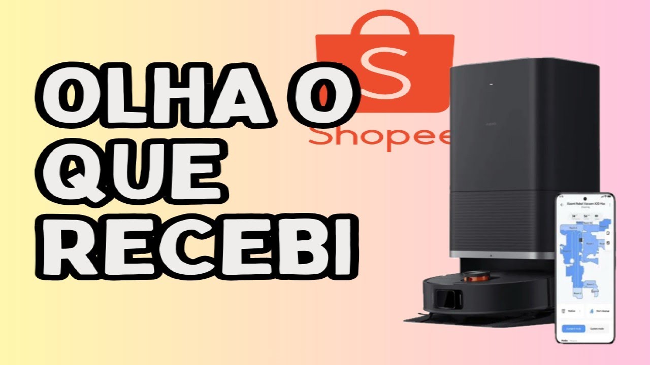 Rob Aspirador Xiaomi X20 Max 110V - 220v Preto Original - CHOCANTE REVIEW TESTADO 2025