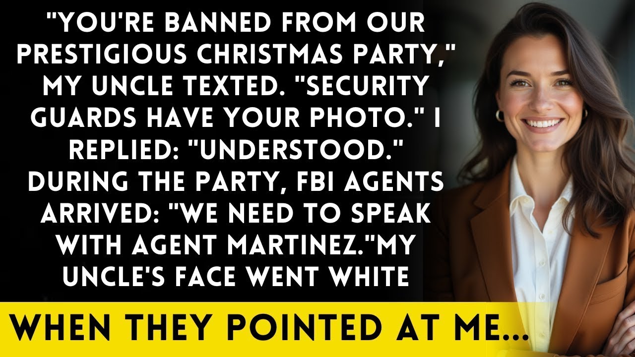 Uncle Banned Me From His Law Firm Christmas Party—Then The FBI Showed Up Looking For Me