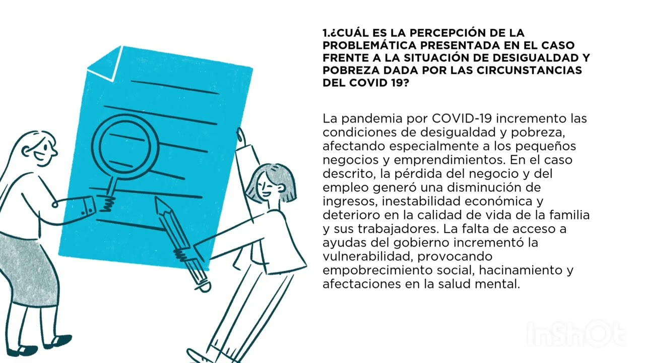 Análisis de caso: El COVID - 19 en un contexto de desigualdad y pobreza. NRC 15-76342 