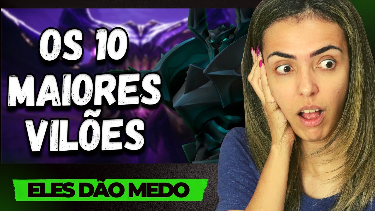 OS 10 MAIORES VILÕES DE LEAGUE OF LEGENDS | Selp | REACT