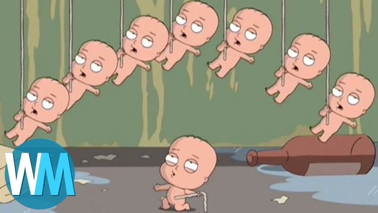 Top 10 BLAGUES dans Les GRIFFIN qui ont DÉPASSÉES LES LIMITES !