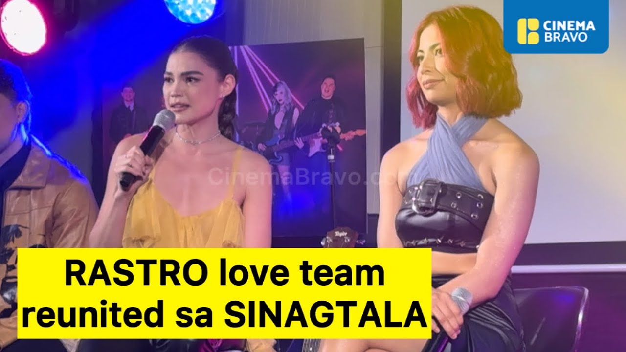 RASTRO love team (Rhian Ramos, Glaiza De Castro) sa SINAGTALA muna reunited bago mag-GL movie