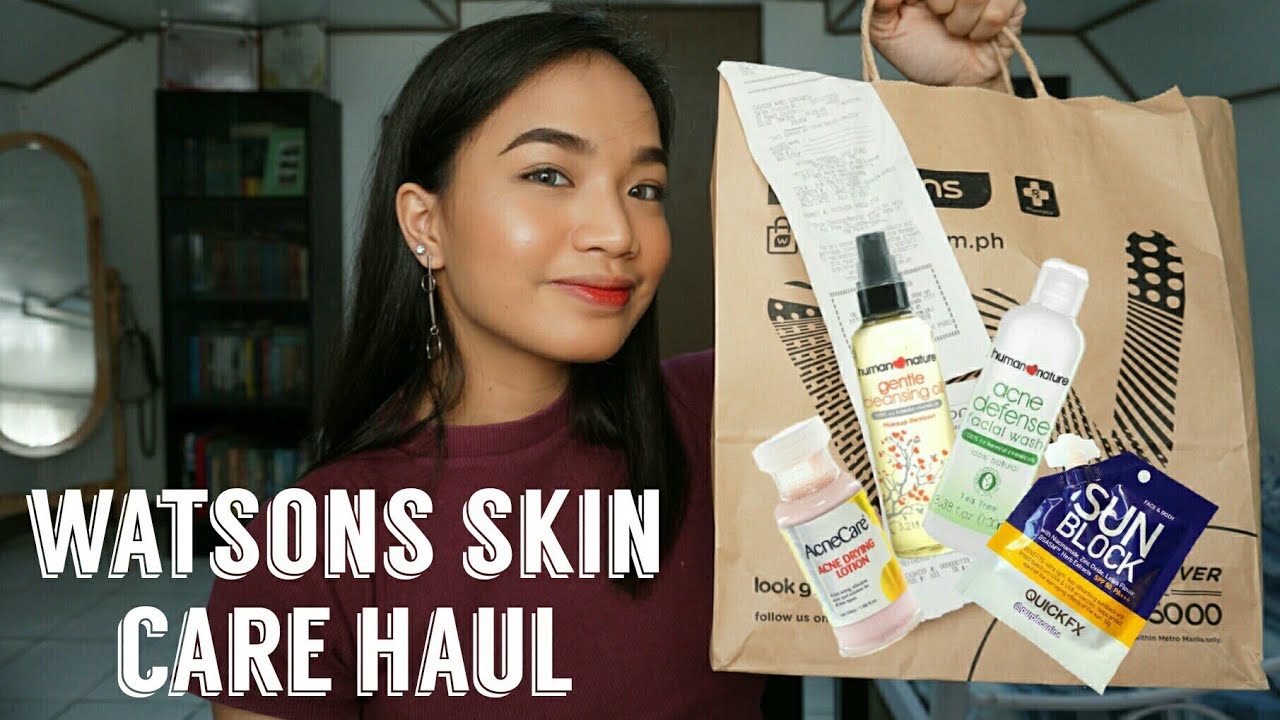 Watsons Haul (Skincare Haul) 2018
