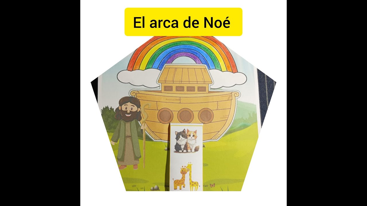 El arca de Noé clase para niños cristianos #escuelabiblica @RosaMariaV 🦋