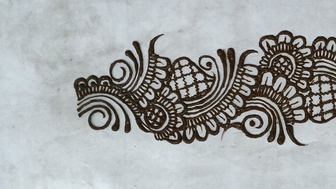 Mehandi simple design🔥/ simple mehndi design for beginners 🍀2026