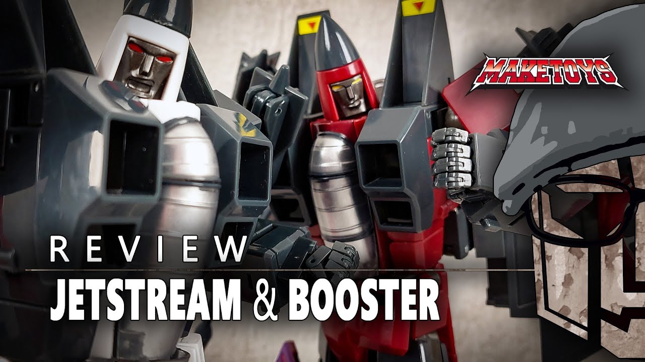 Maketoys Jetstream & Booster | 3rd Party Masterpiece Ramjet & Thrust | Transformers Review deutsch