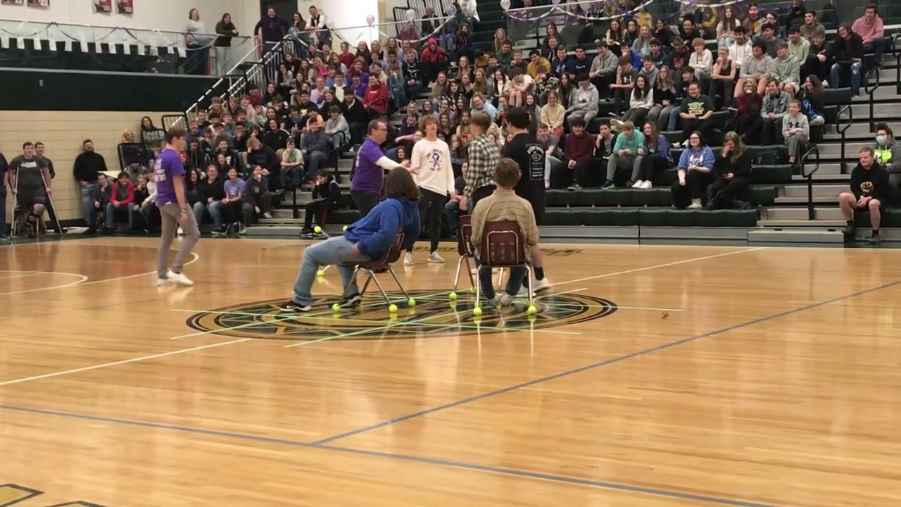 Wawasee HS Pep Rally Musical Chairs