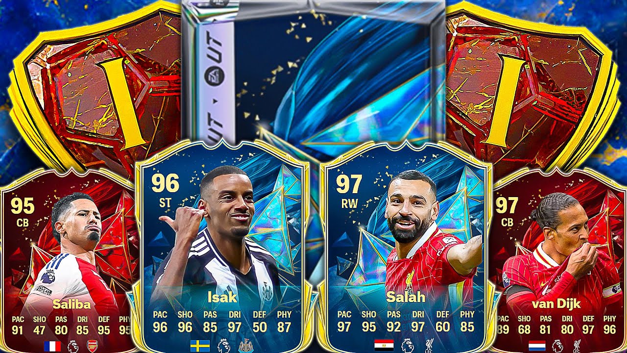 HUGE PULL! My Rank 1 Premier League TOTS FUT Champs Rewards🚨 FC25 Ultimate Team