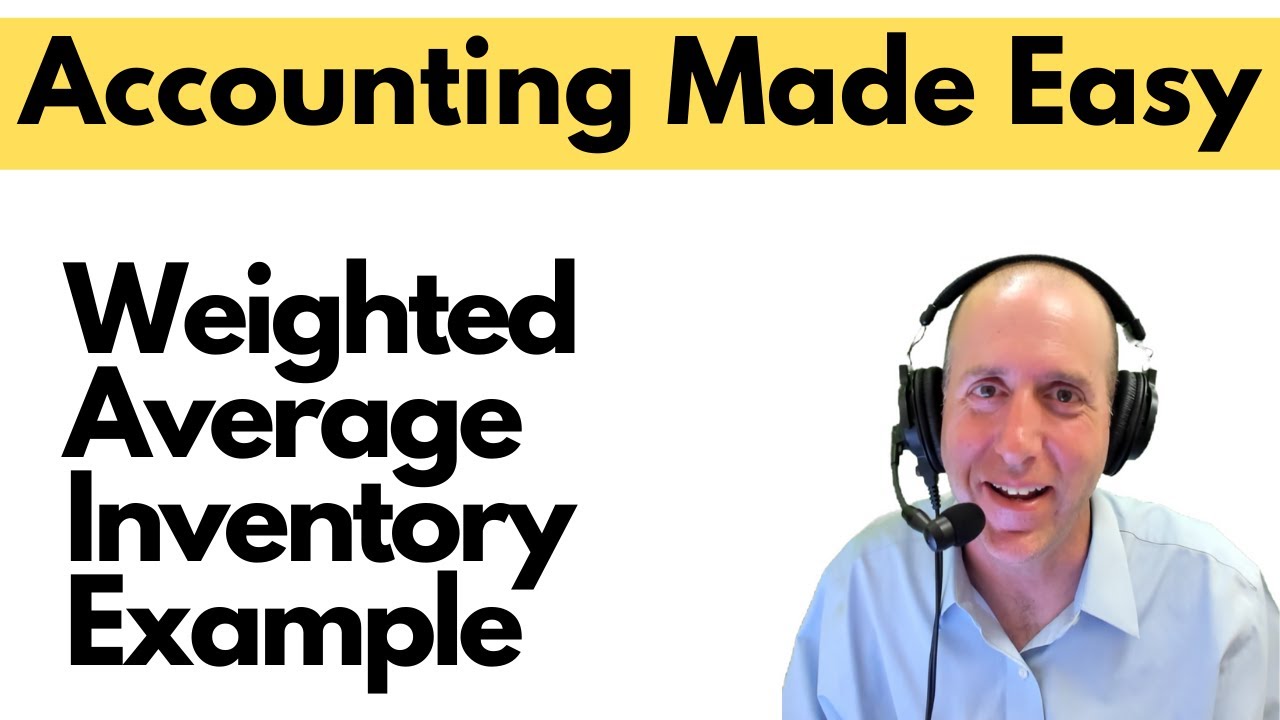 FA 34 - Inventory - Weighted Average (Average Cost) Method