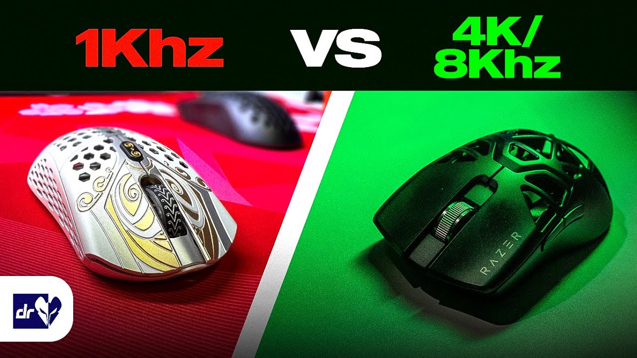 4KHz FAZ DIFERENÇA?! GUIA DEFINITIVO SOBRE POLLING RATE | Doctor Mouse