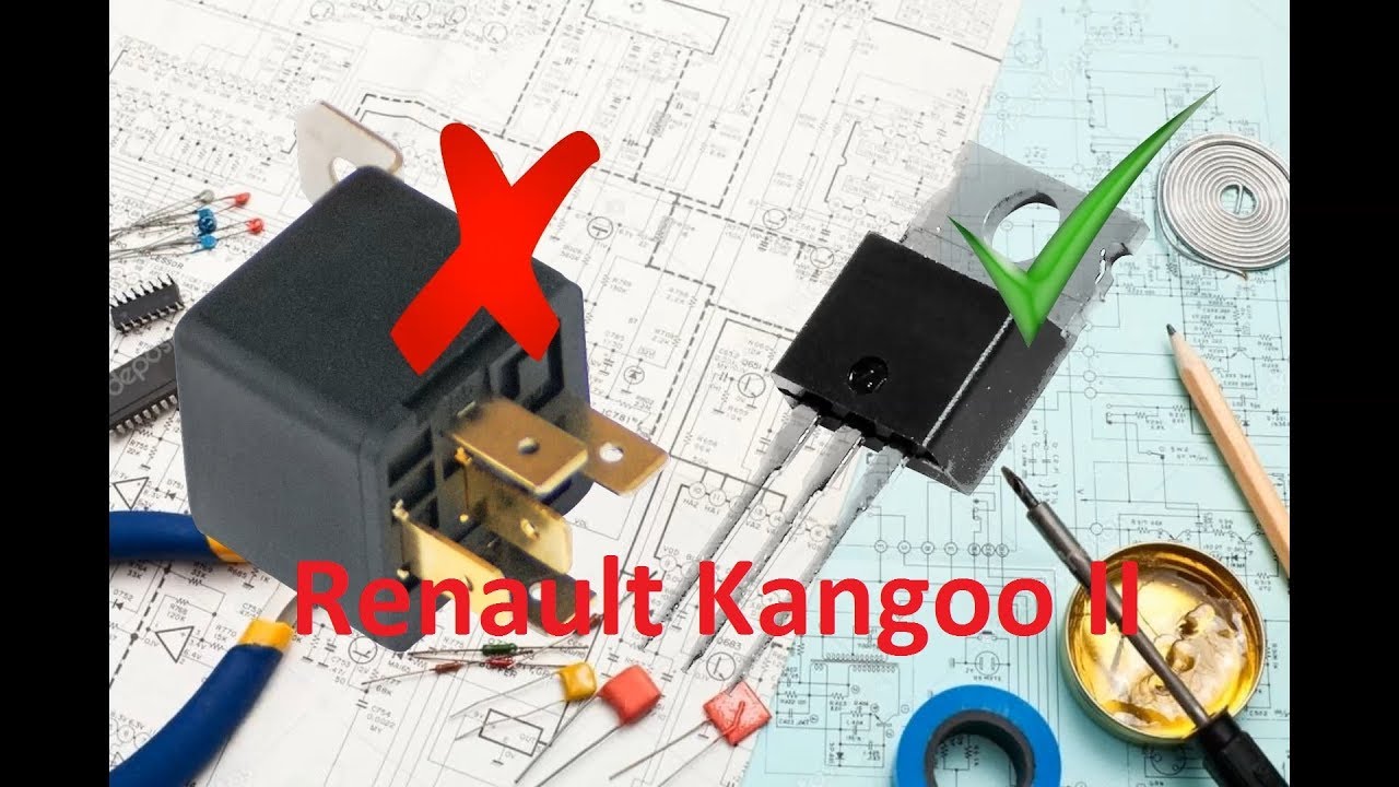 Ремонт подрулевого переключателя Renault Kangoo II