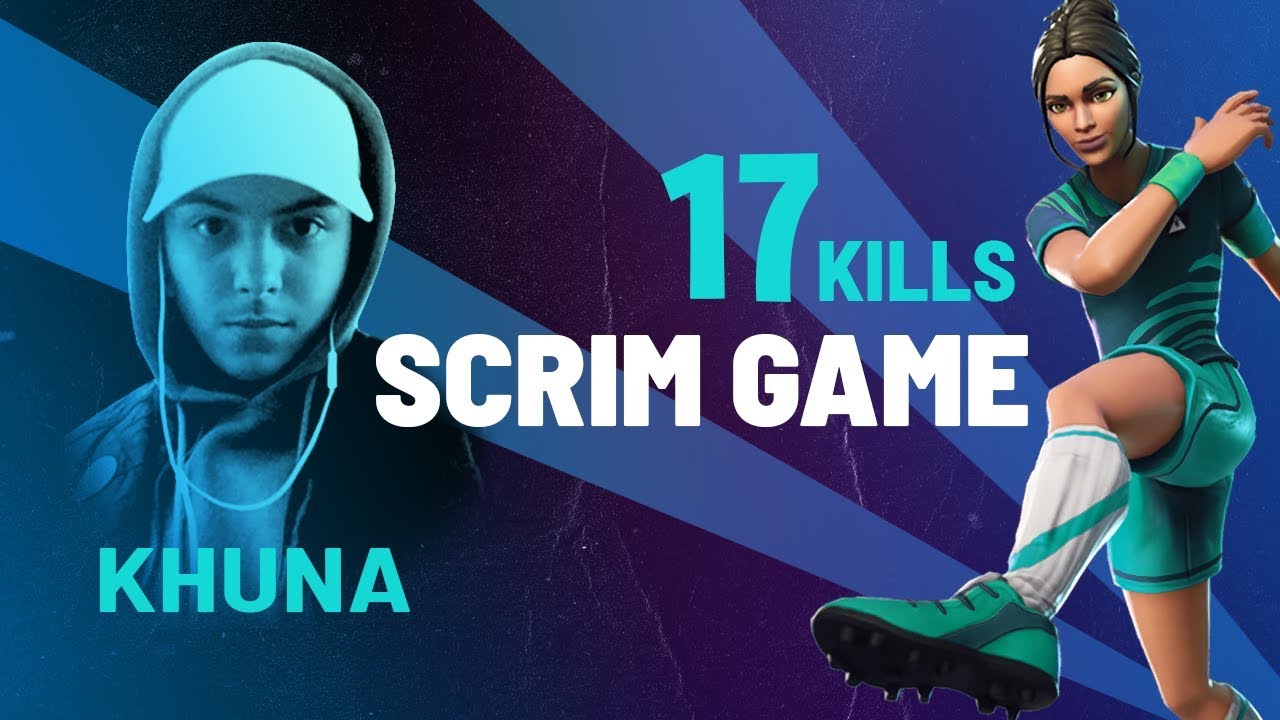 Atlantis Khuna 👏 17 kills SCRIM GAME! 👏 (Fortnite Battle Royale Season 7)