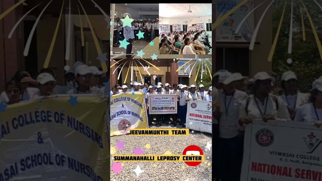 Summanahalli Leprosy center *Speech*Jeevanmukthi Team*NSS Students*2025