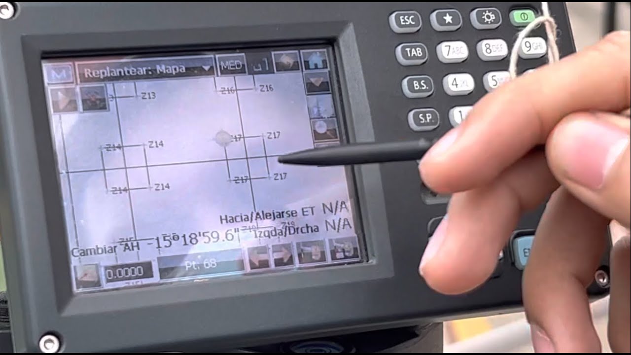 Replanteo Topógráfico | Estación Total Topcon OS205 | DWG DXF CSV | Edificaciones