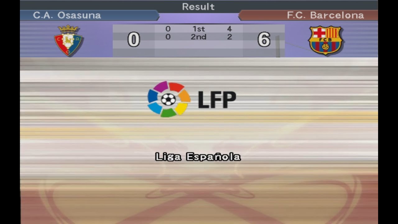 Осасуна — Барселона | PES 6 | Ла Ліга