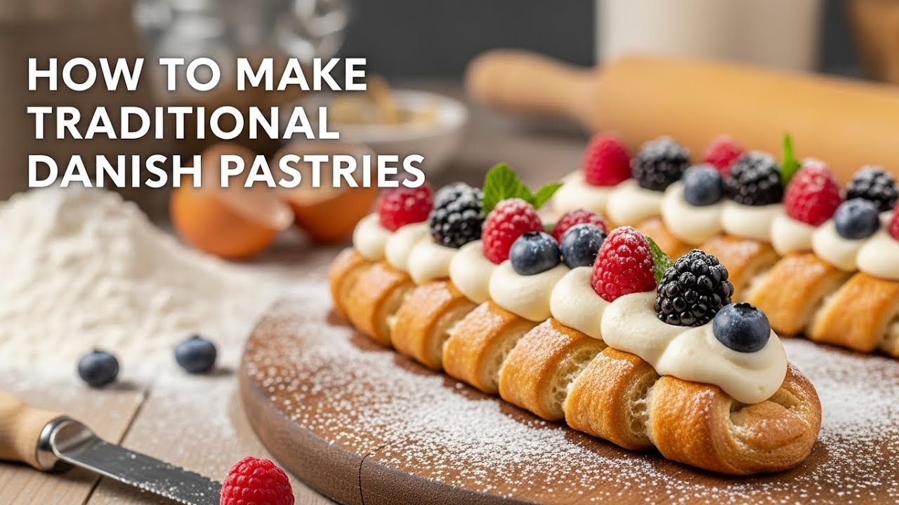 How to Make Traditional Danish Pastries