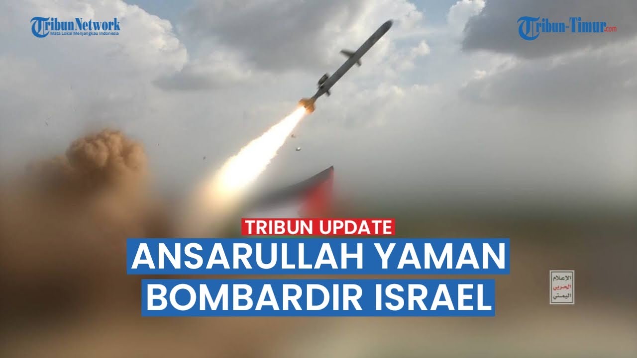 🔴 [FULL] Rekaman Ansarullah Houthi Yaman Gempur Israel dengan Rudal & Drone | IDF Tambah Armada Laut