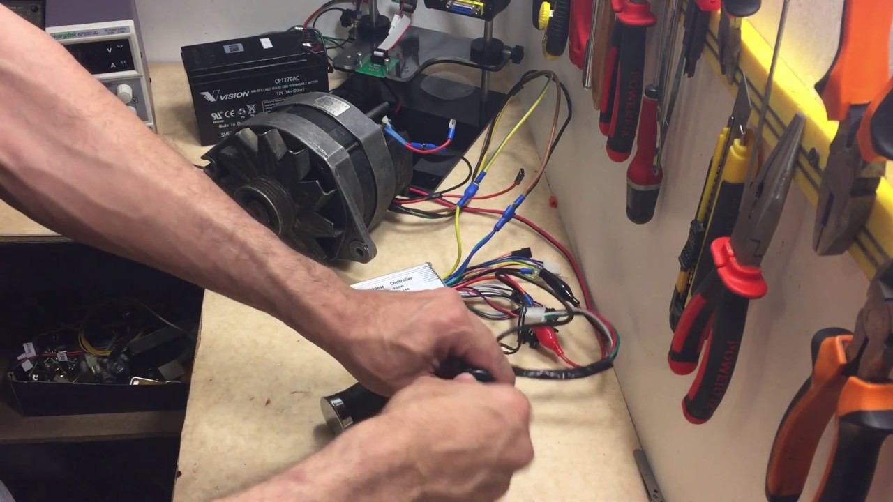 alternateur en moteur تحويل دينموالسياره لمحرك يمكنك تركيبه في الدراجات