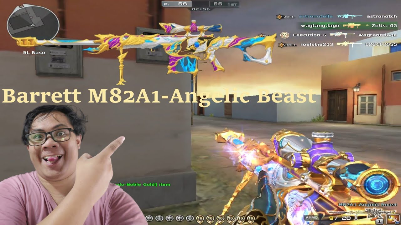 CROSSFIRE PHILIPPINES: Barrett M82A1-Angelic Beast (Lapis Lotto)