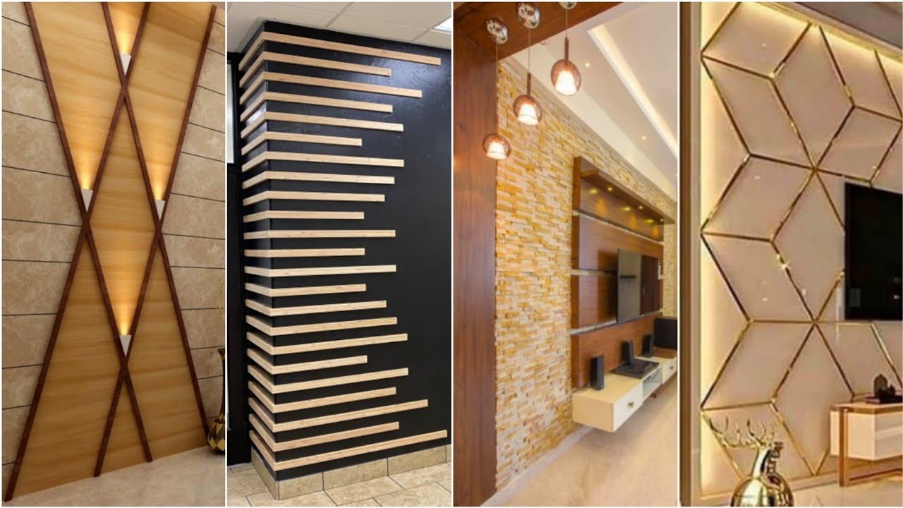 100 Modern Living Room Wall Decorating Ideas 2024 Home Interior Wall Design | Wall Cladding Ideas 2