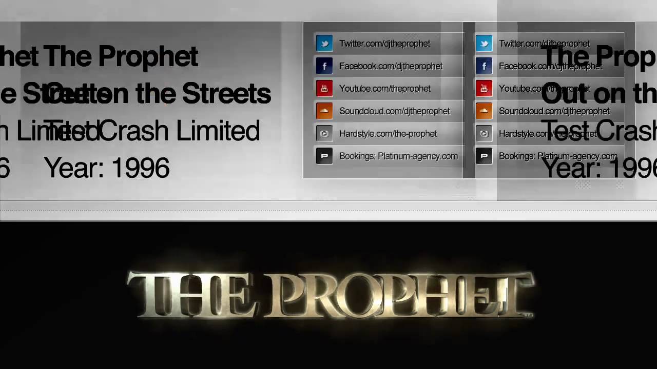The Prophet - Out On The Streets (1996) (Test Crash Limited)