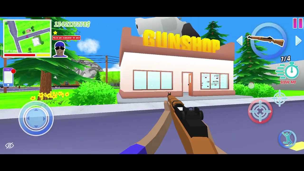 Buy All weapons in dude thieft wars
