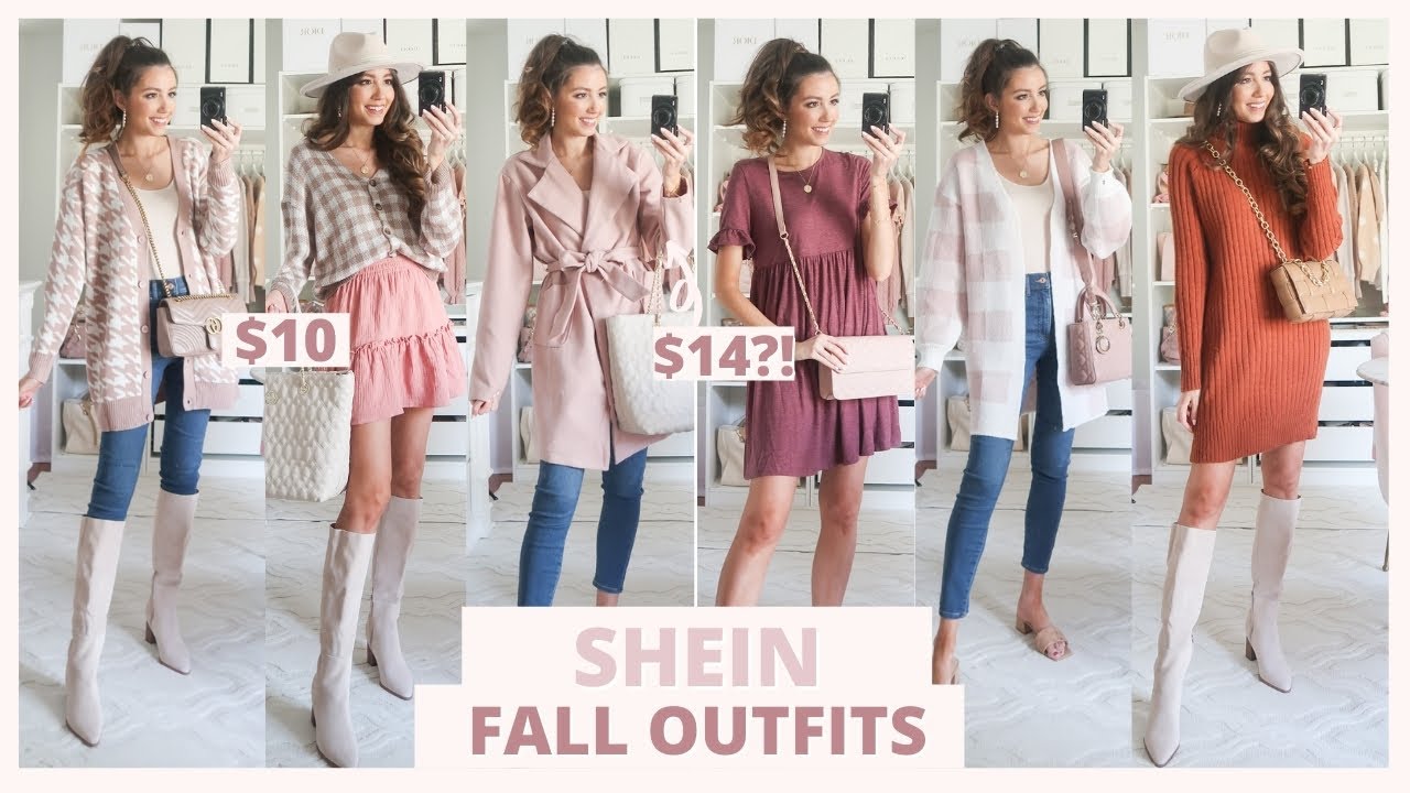 Huge SHEIN FALL TRY ON HAUL 🍁🍂  Affordable Fall Outfits Under $30