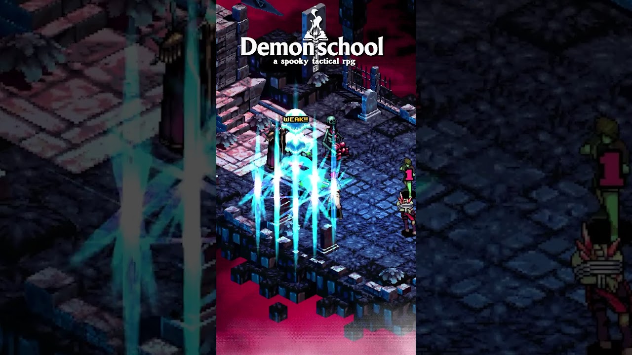 meet NAMAKO, goth photog of DEMONSCHOOL #demonschool #necrosoftgames #horrorgaming #indiegames