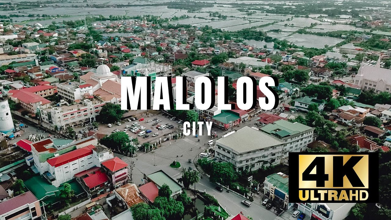 Malolos City (4K UHD) Bayan ng Malolos Aerial 2021