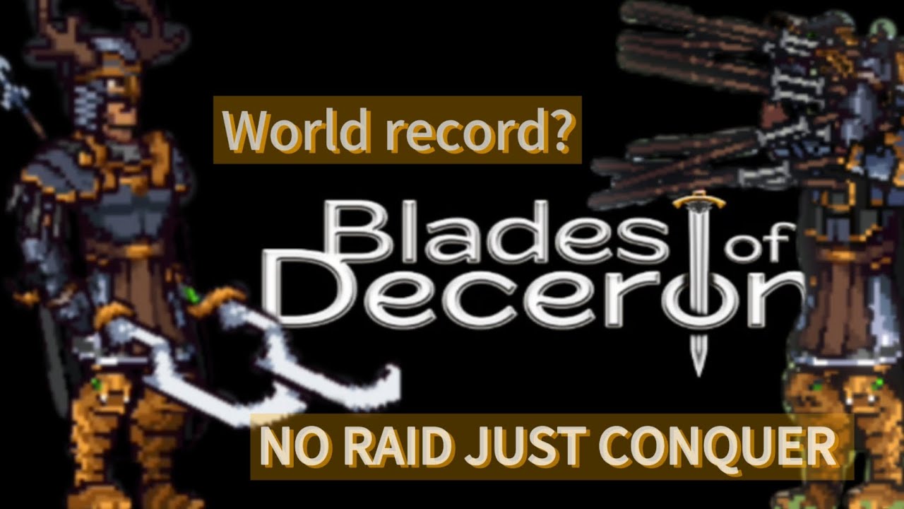 Fastest Game Ever | Blade of Deceron | World record?