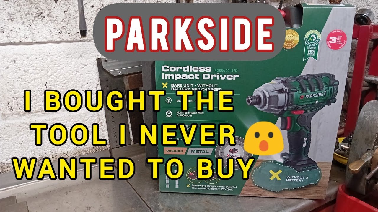 Ударная отвёртка Parkside 20 В. Инструмент, который я никогда не хотел покупать. До сих пор😯 #par...